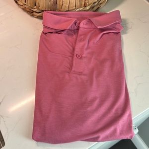 Lululemon Pink Evolution Polo size extra small